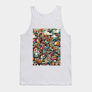 Eclectic Euphoria Cultural Art Tank Top